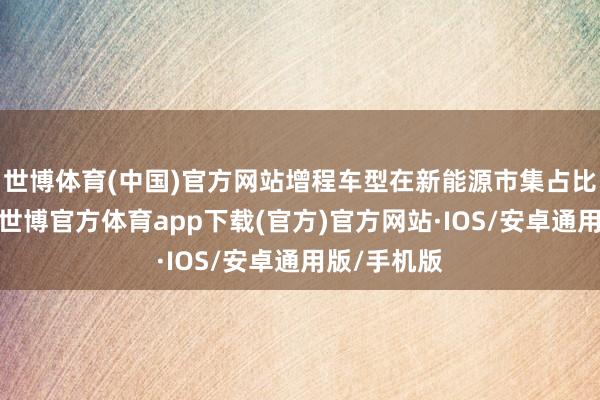 世博体育(中国)官方网站增程车型在新能源市集占比不断增多-世博官方体育app下载(官方)官方网站·IOS/安卓通用版/手机版