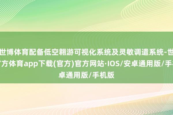 世博体育配备低空翱游可视化系统及灵敏调遣系统-世博官方体育app下载(官方)官方网站·IOS/安卓通用版/手机版