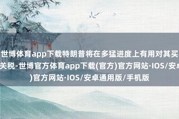 世博体育app下载特朗普将在多猛进度上有用对其买卖伙伴实行全面关税-世博官方体育app下载(官方)官方网站·IOS/安卓通用版/手机版