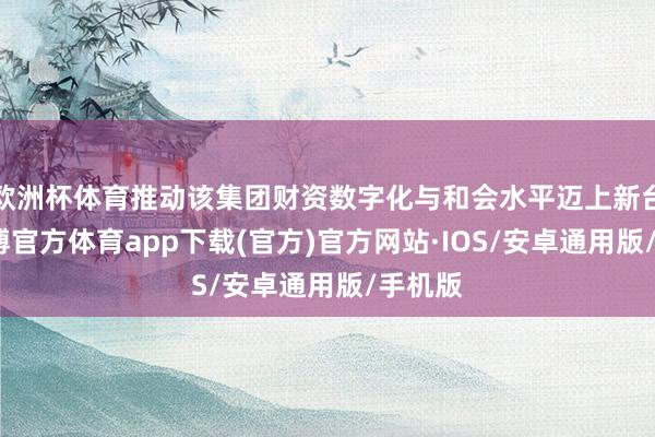 欧洲杯体育推动该集团财资数字化与和会水平迈上新台阶-世博官方体育app下载(官方)官方网站·IOS/安卓通用版/手机版