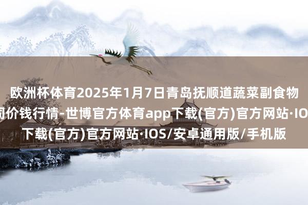欧洲杯体育2025年1月7日青岛抚顺道蔬菜副食物批发市集股份有限公司价钱行情-世博官方体育app下载(官方)官方网站·IOS/安卓通用版/手机版