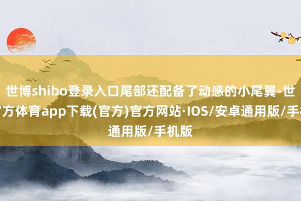 世博shibo登录入口尾部还配备了动感的小尾翼-世博官方体育app下载(官方)官方网站·IOS/安卓通用版/手机版