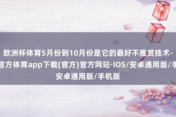欧洲杯体育5月份到10月份是它的最好不雅赏技术-世博官方体育app下载(官方)官方网站·IOS/安卓通用版/手机版