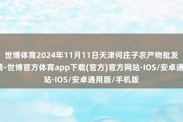世博体育2024年11月11日天津何庄子农产物批发商场价钱行情-世博官方体育app下载(官方)官方网站·IOS/安卓通用版/手机版