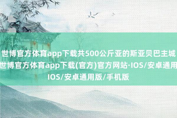 世博官方体育app下载共500公斤亚的斯亚贝巴主城区可送货-世博官方体育app下载(官方)官方网站·IOS/安卓通用版/手机版