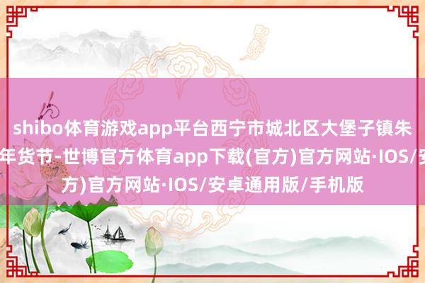 shibo体育游戏app平台西宁市城北区大堡子镇朱南村迎来了第二届年货节-世博官方体育app下载(官方)官方网站·IOS/安卓通用版/手机版
