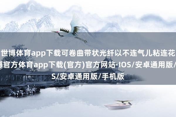 世博体育app下载可卷曲带状光纤以不连气儿粘连花样-世博官方体育app下载(官方)官方网站·IOS/安卓通用版/手机版